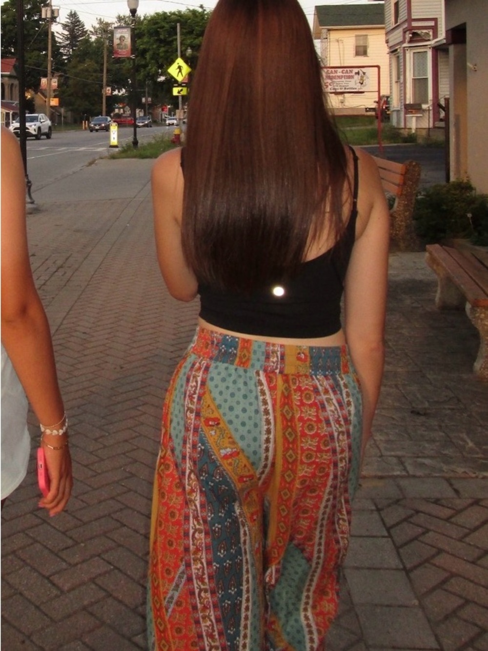 EARTHBOUND Patchwork Pants with Ankle Ties